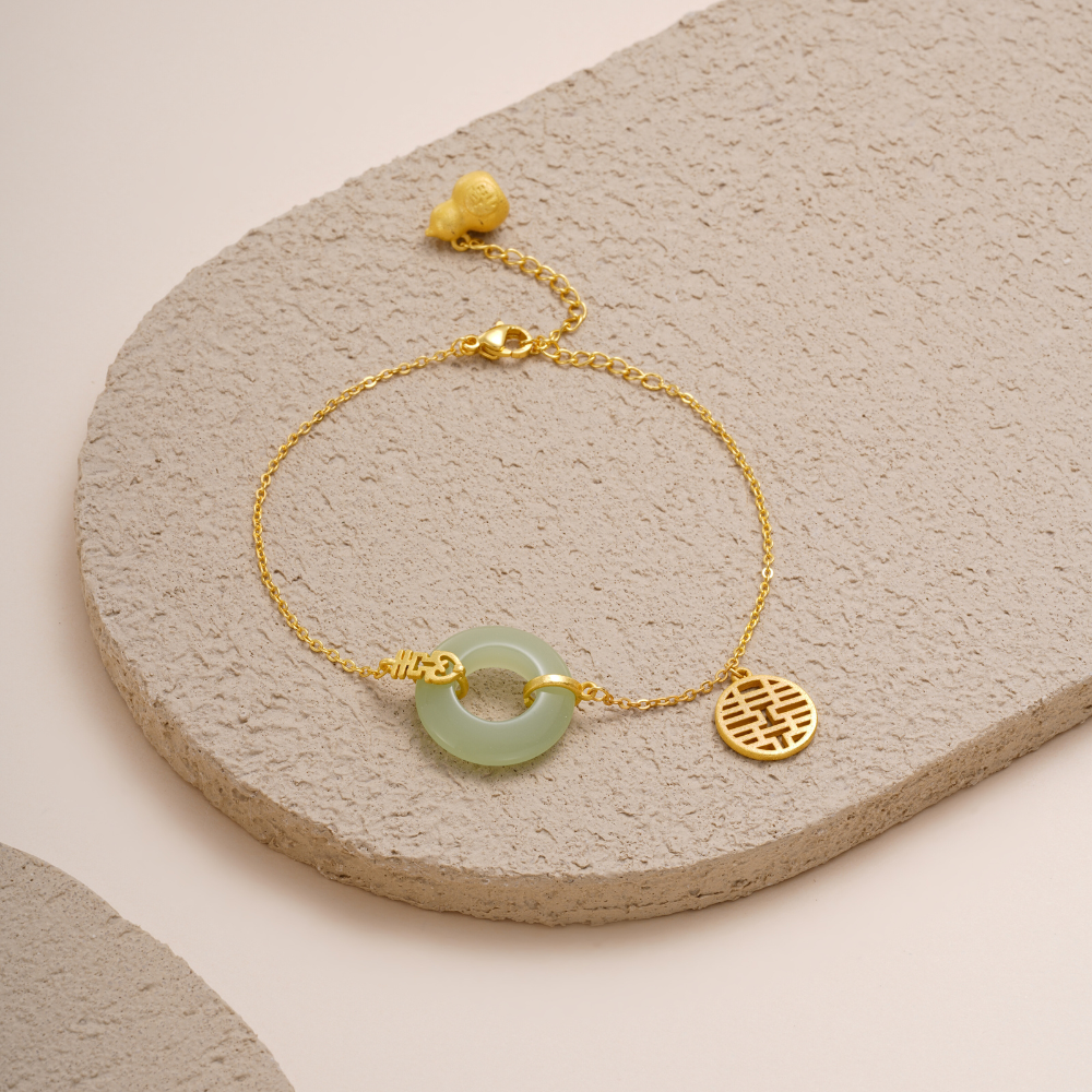 Divine Moon Jade Protection Bracelet