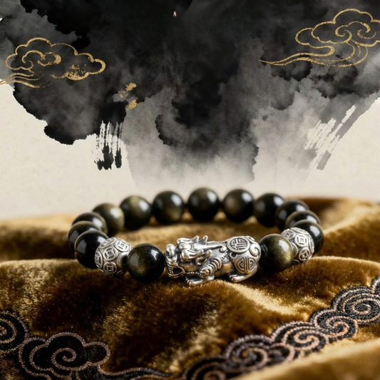 Prestige Dragon Bone Pixiu Bracelet