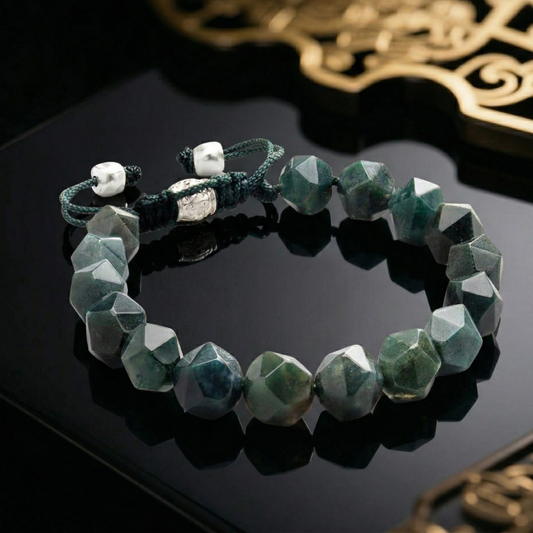 Verdant Peace - Moss Agate of Earth