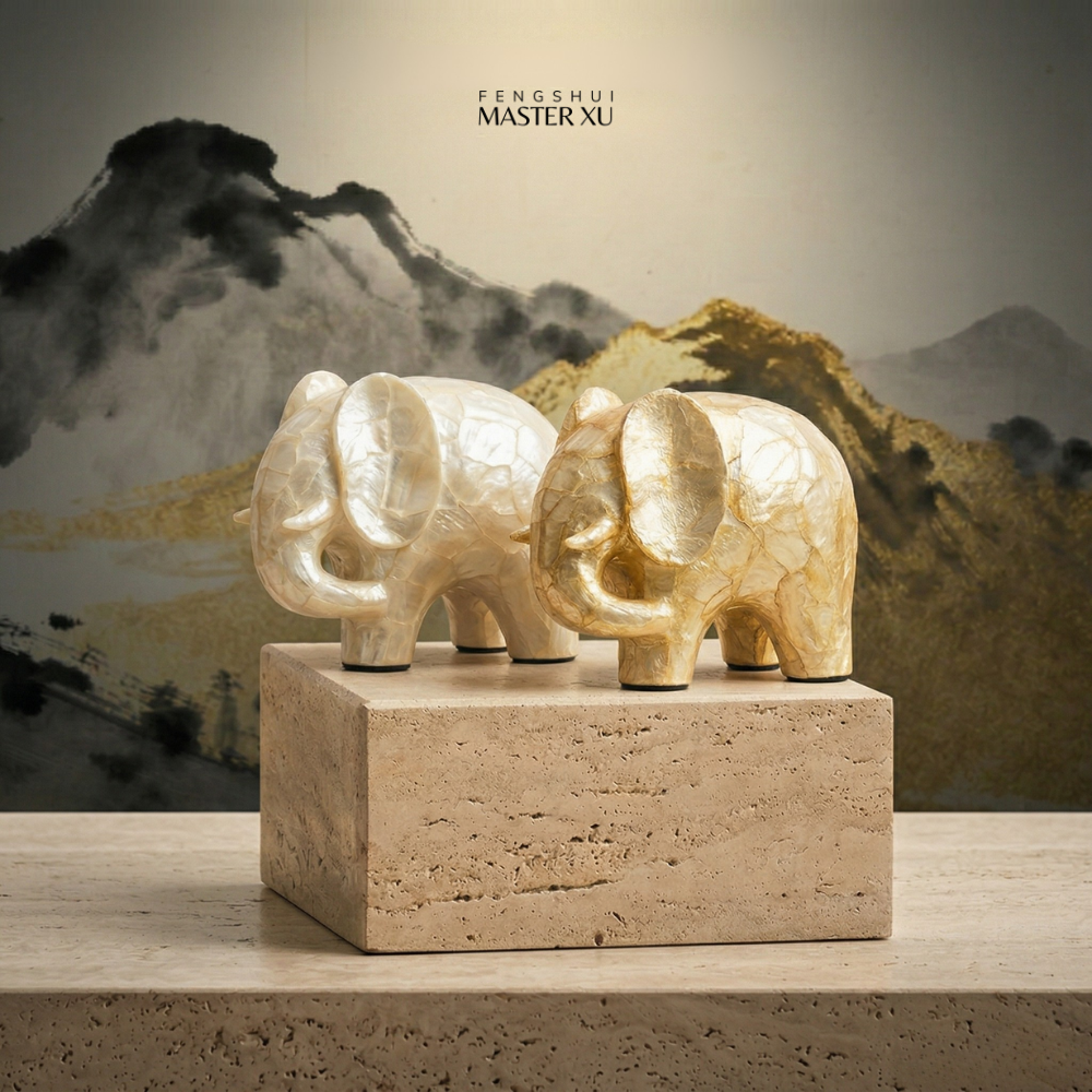 Pearl Elephant of Ji Xiang (贝象呈祥) – Feng Shui Master Xu Pearl Elephant of Ji Xiang (贝象呈祥) – Feng Shui Master Xu