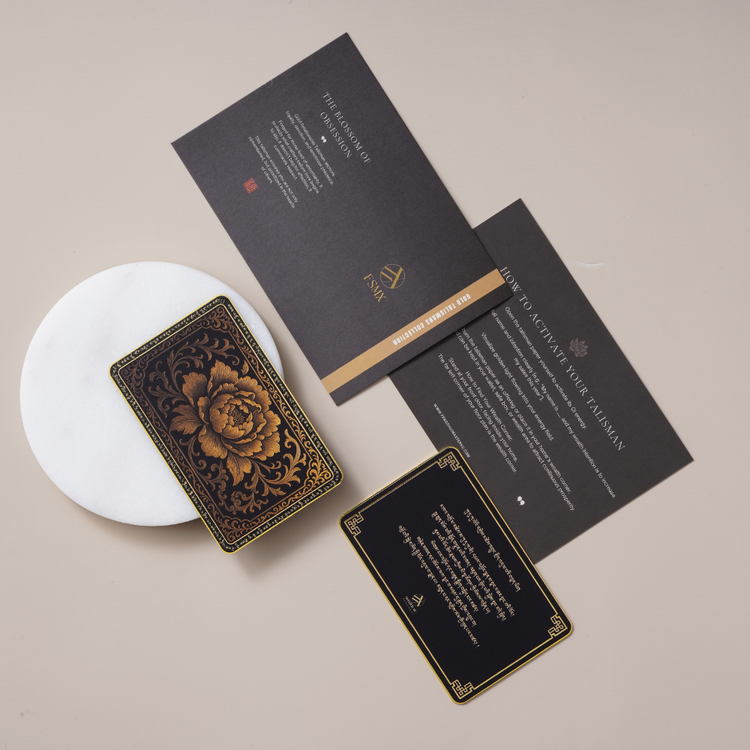 Gold Relationship Talisman - Bloom of Obsession