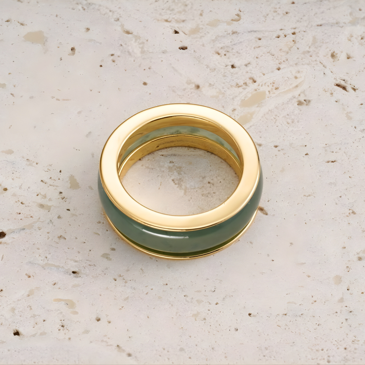 Verdant Goldrealm – Ring of Opulence
