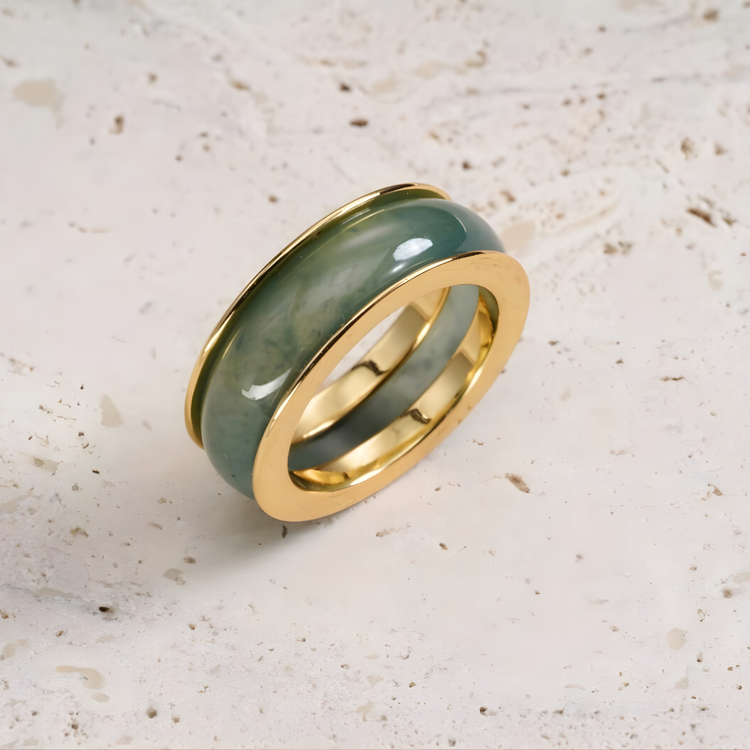 Verdant Goldrealm – Ring of Opulence