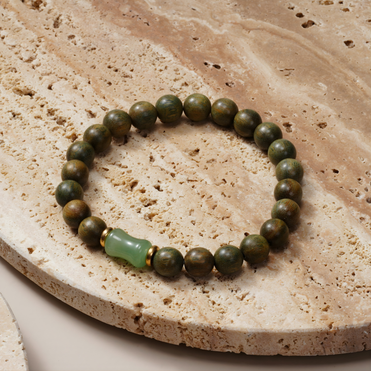 Verdant Resonance – Bracelet of Eternal Poise