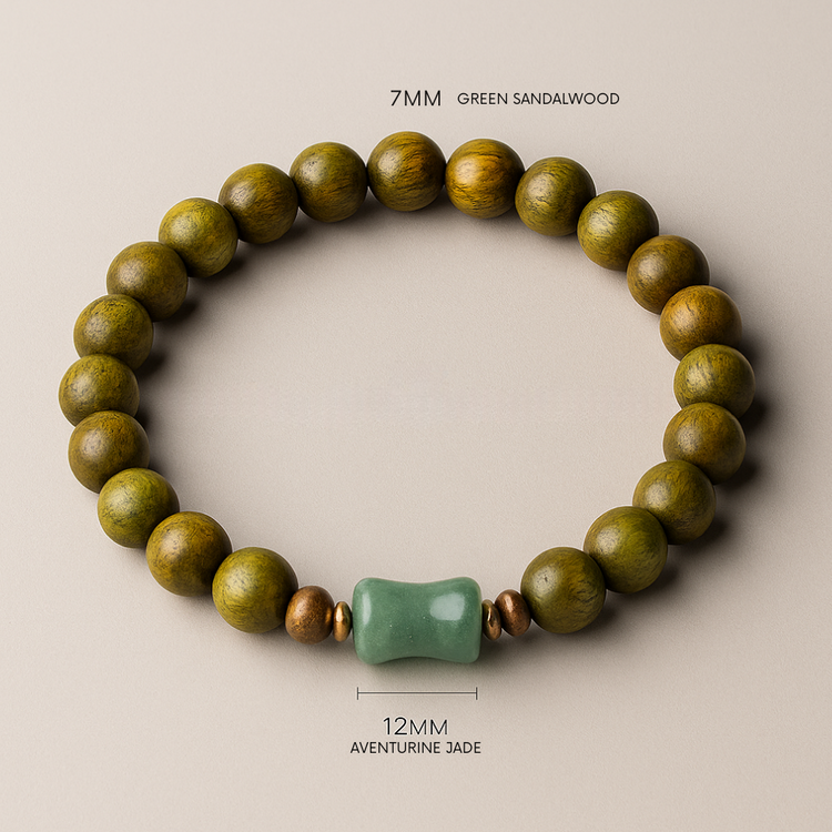 Verdant Resonance – Bracelet of Eternal Poise