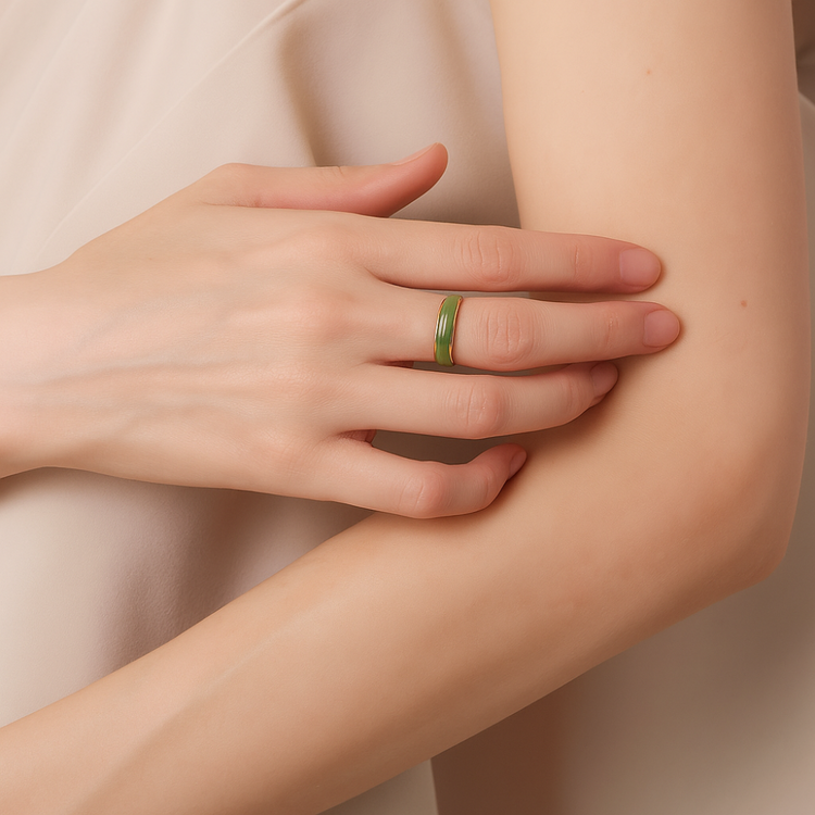 Verdant Goldrealm – Ring of Opulence