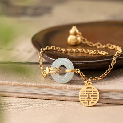 Celestial Shield – Divine Moon Jade Protection Bracelet