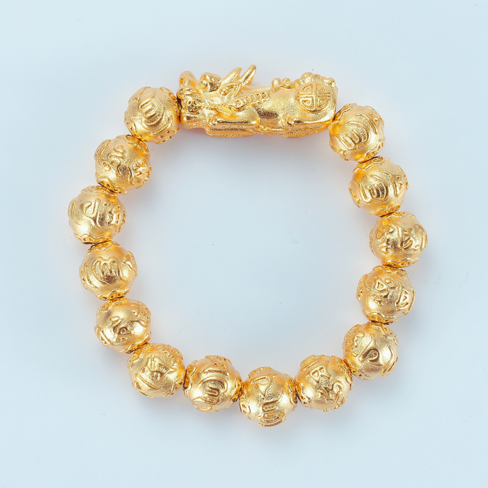 Dragon's Wealth Gold Pixiu Bracelet