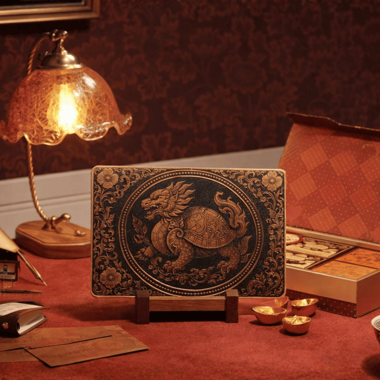 Gold Health Talisman - Dragonborne Seal