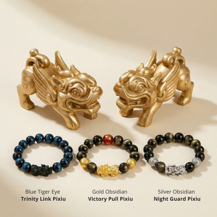 Prestige Dragon Bone Pixiu Bracelet