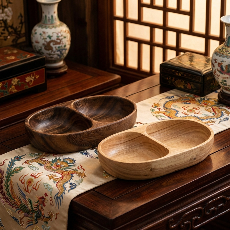 Walnut Blessing Tray