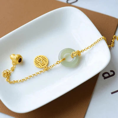 Divine Moon Jade Protection Bracelet