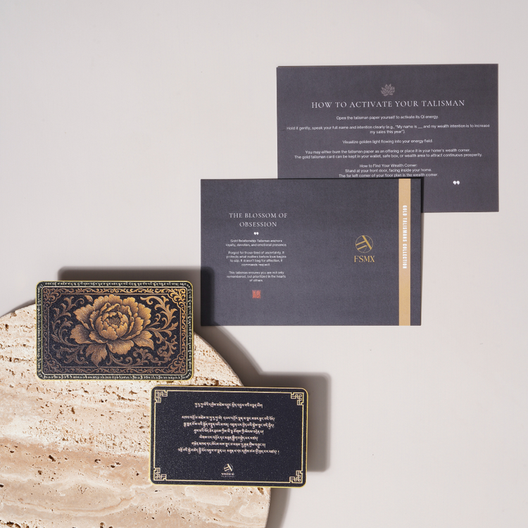 Gold Relationship Talisman - Bloom of Obsession