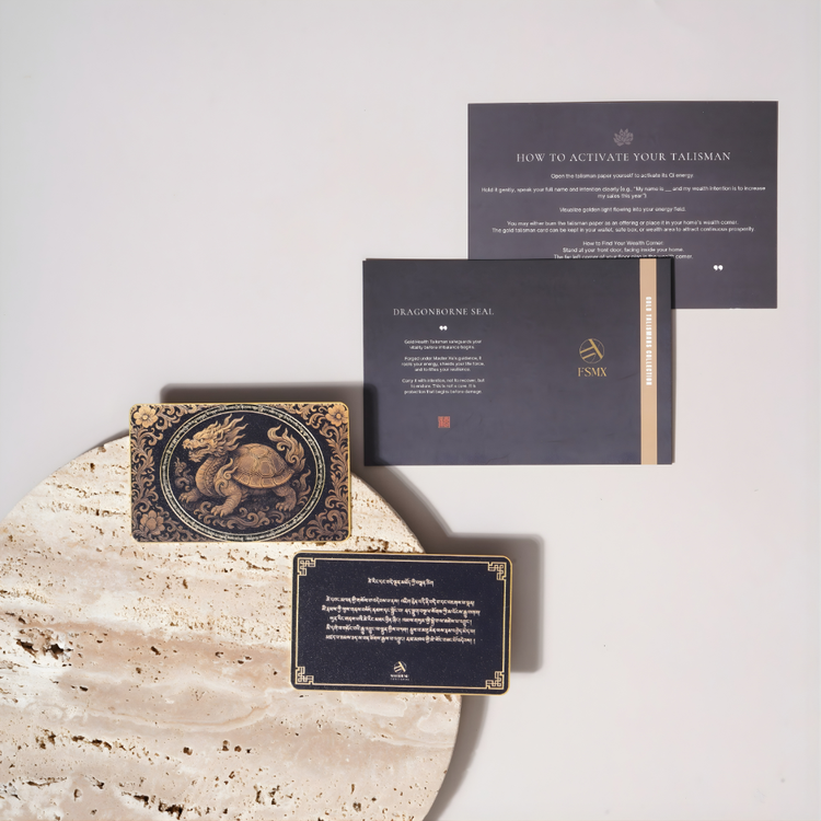 Gold Health Talisman - Dragonborne Seal