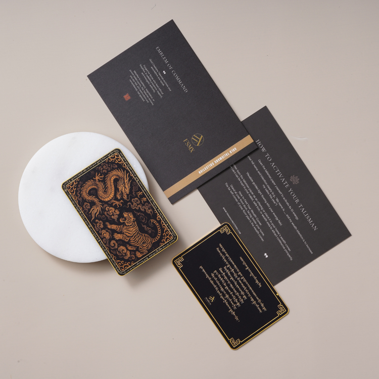 Gold Charisma Talisman - Emblem of Command