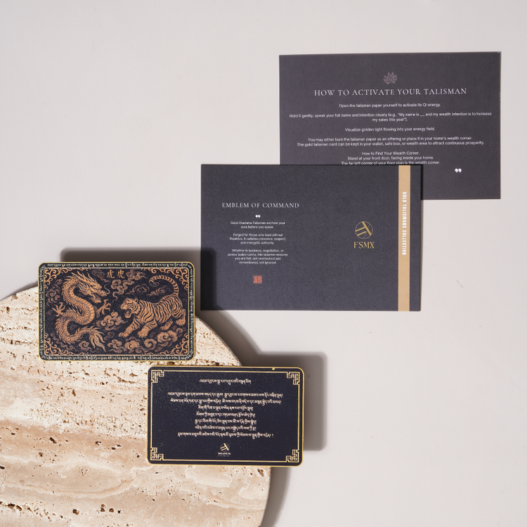 Gold Charisma Talisman - Emblem of Command