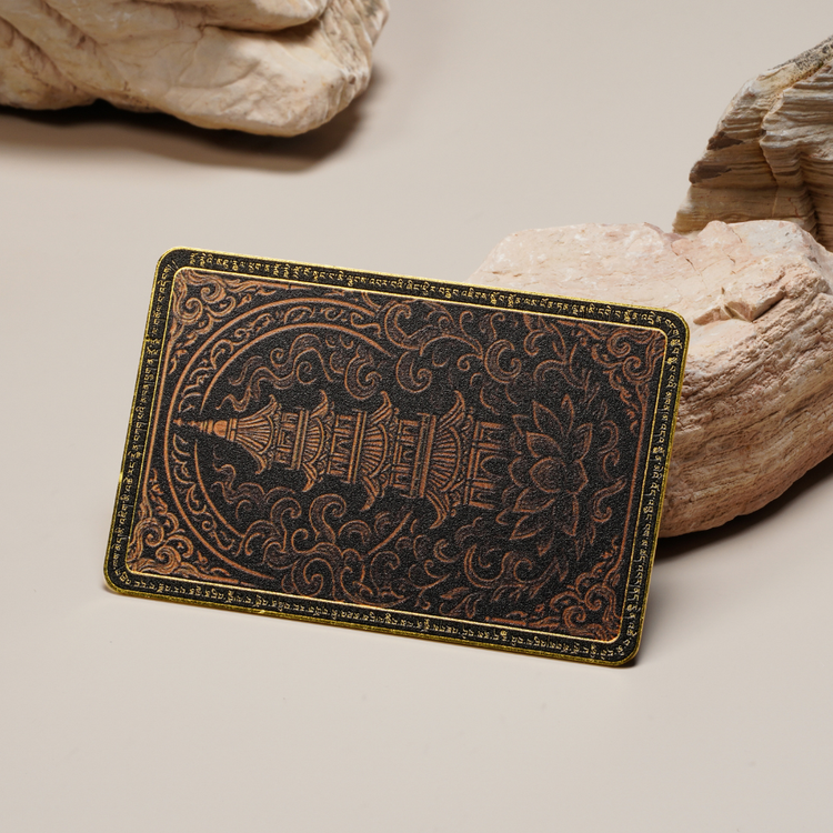 Gold Protection Talisman - Mandala Bastion