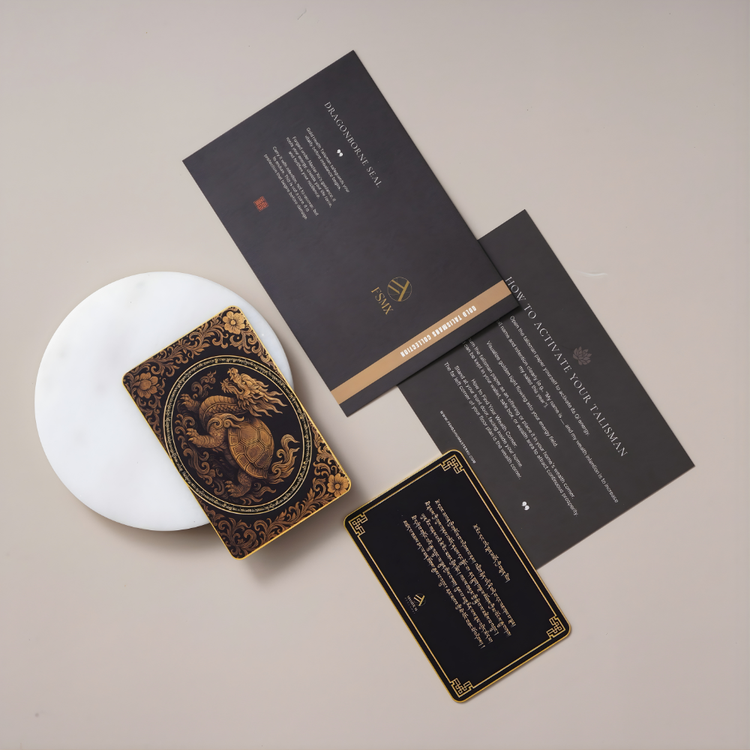 Gold Health Talisman - Dragonborne Seal