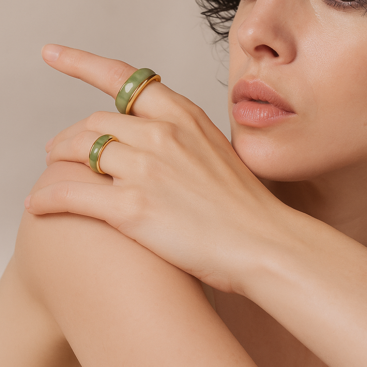 Verdant Goldrealm – Ring of Opulence