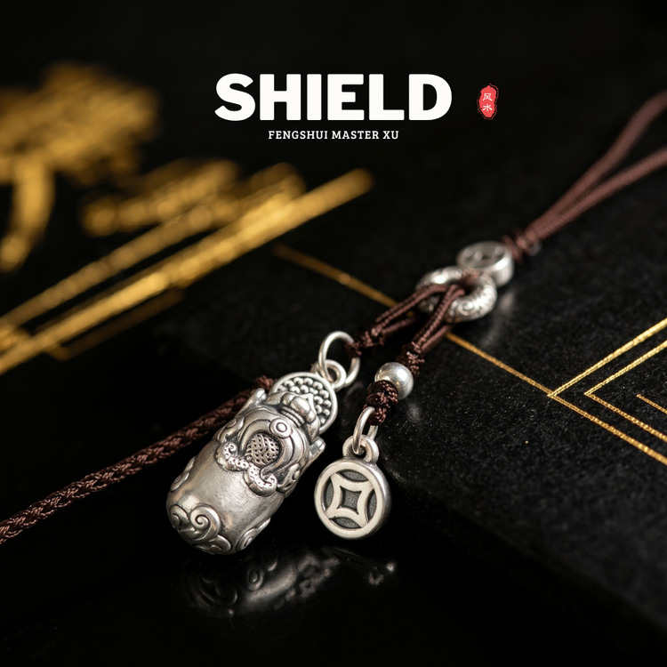 The Silver Mantra Pixiu Charm