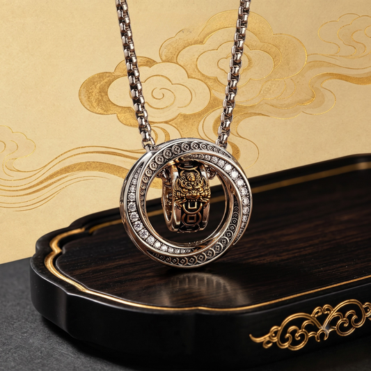 The Eight-Directions Pixiu Necklace